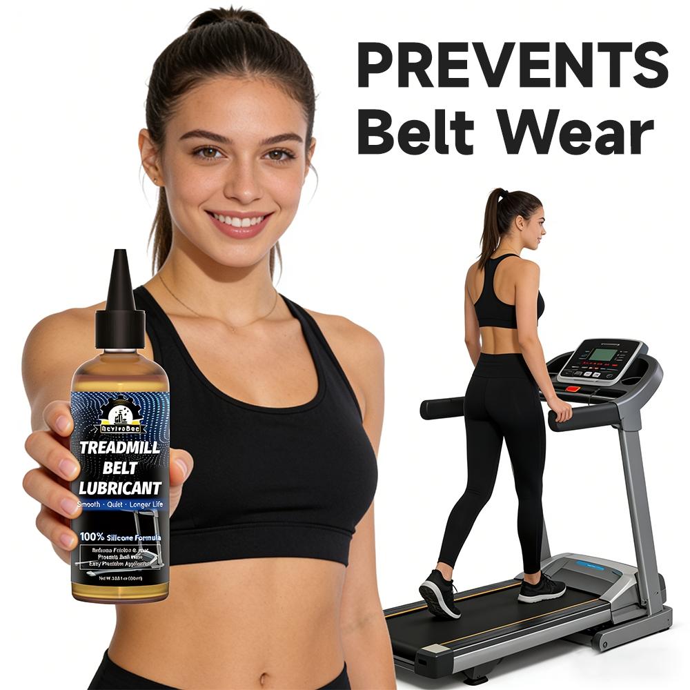 lubricating oil for treadmill running belts, effectively reducing friction and protecting the belt from wear. The mild formula causes no damage to the running belt, suitable for both household and commercial treadmills, Home Workout