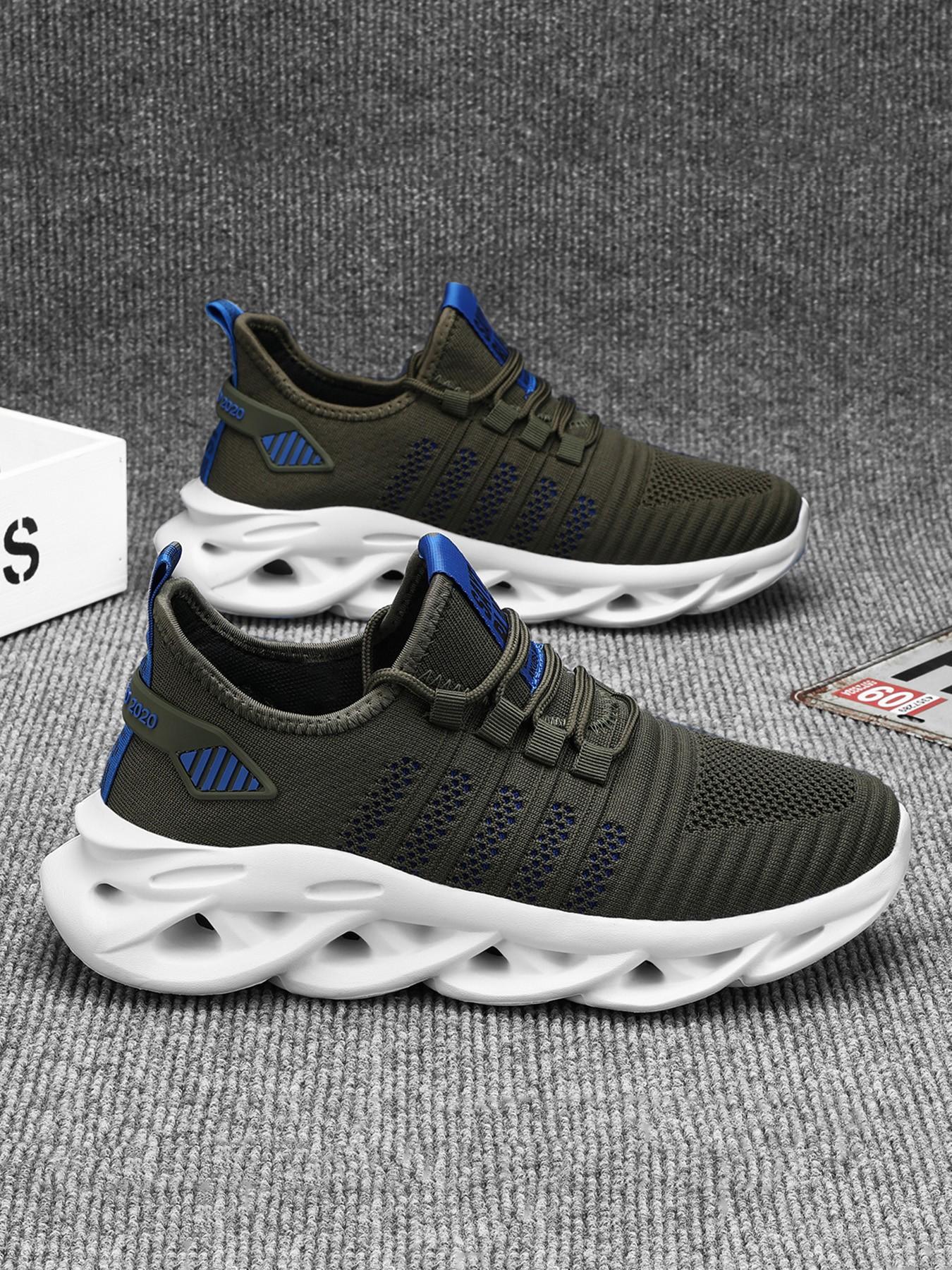 Men's Casual Sports Shoes, Athletic Shoes, Lightweight Breathable Fashion Walking Shoes, Comfortable Men's Footwear, All Seasons Low Top Flatforms