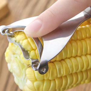 Corn Peeler Stainless Stee Corn Cob Stripper Tool Corn Thresher from the Cob, Removes Corn Kernels From Corn Cobs In Seconds, Kitchen Gadget