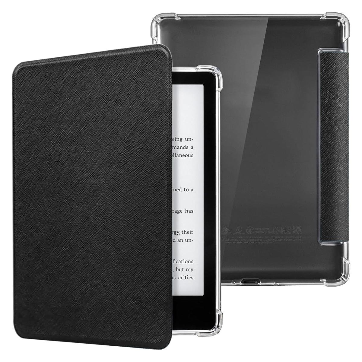 Transparent Shockproof Magnetic Case for 7-Inch Kindle Paperwhite 12th Edition, Clear Protective Cover for Kindle Colorsoft Signature Edition