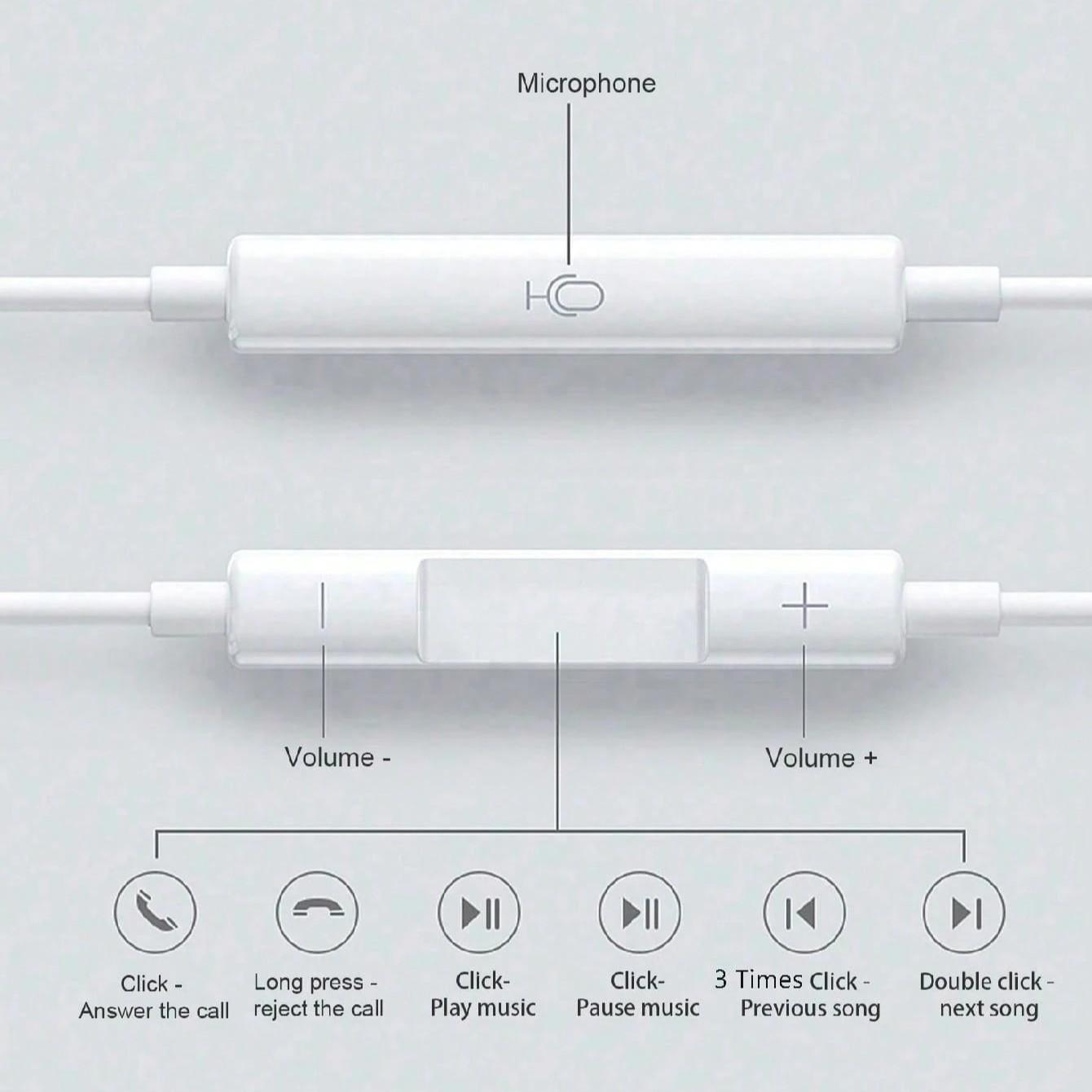 Wired In-Ear Headphones with Apple Lightning, Android Type-C, and 3.5mm Jack, Replacement Earbuds for Smartphone, Video Game Theme