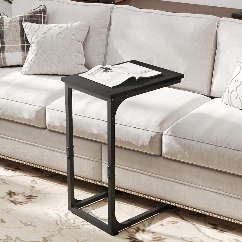 C Shaped End Table, Under Couch Slider, Small Wood Sofa Side Table, Bedside for Laptop, Computer, TV Dinner, Recliner Tray - Trending Living Room Must-Have, Cozy, Side Table for Couch Slide Under, Modern Nightstand, for Living Room, Bedroom C Shaped End Table, Under Couch Slider, Small Wood Sofa Side Table, Bedside for Laptop, Computer, TV Dinner, Recliner Tray - Trending Living Room Must-Have, Cozy, Side Table for Couch Slide Under, Modern Nightstand, for Living Room, Bedroom