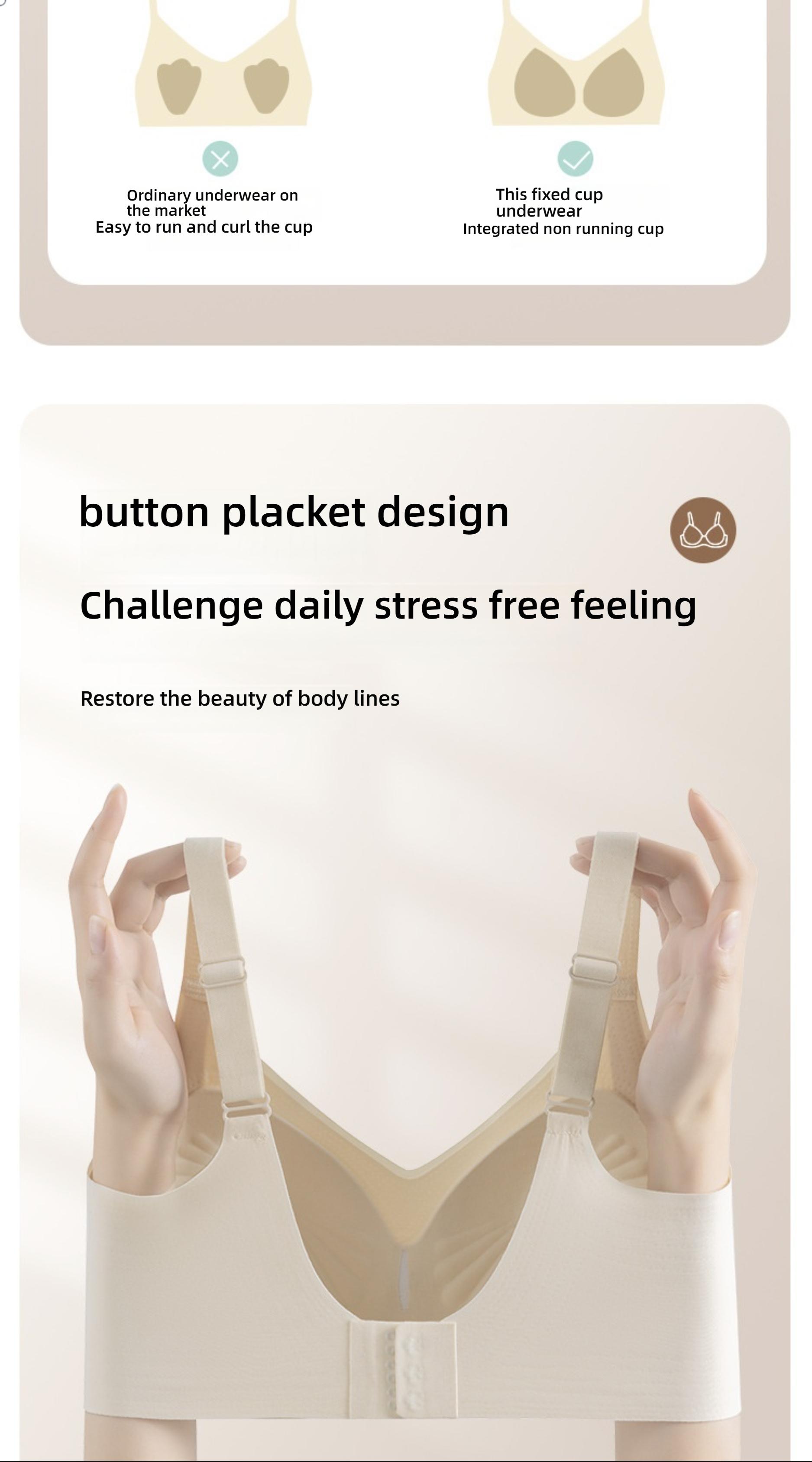 Fixed Cup Lift Push-Up Bra, Anti-Sag No Underwire Gathered Breast Support, Seamless Adjustable Backless Tube Top Lingerie