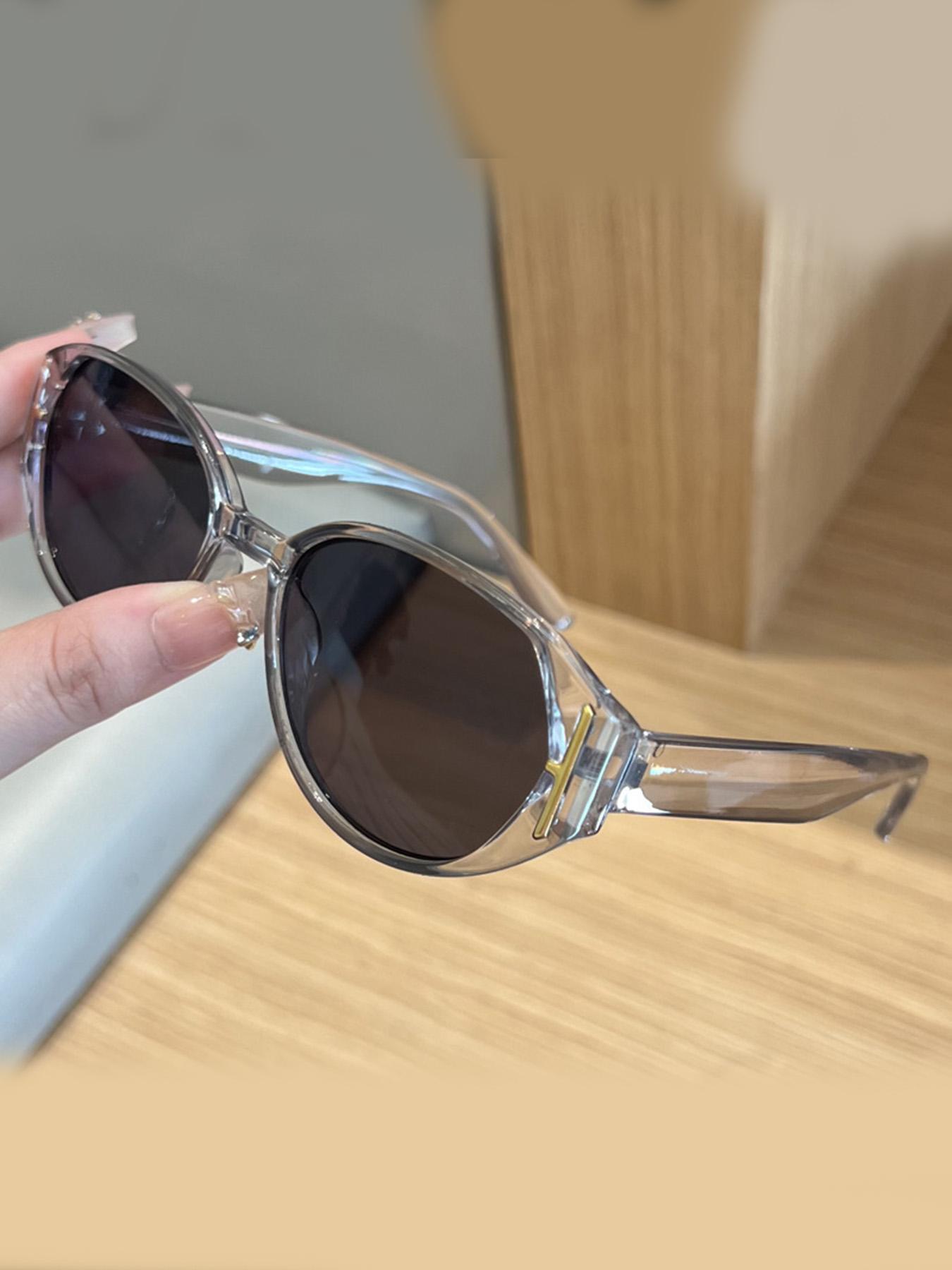 Small Frame Men's Glasses, Vintage Classic Decorative, Ideal for Beach Vacation, Women's Sunglasses, Fashion Accessory, All Seasons