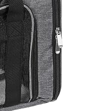 Soft-Sided Cat/Dog/Pet Carrier, Collapsible Pets Travel Carriers for Big Cats/Small Dogs with Shoulder Strap & Removable Mat, Mesh Puppy Carry Bag, Up to 16 Lbs