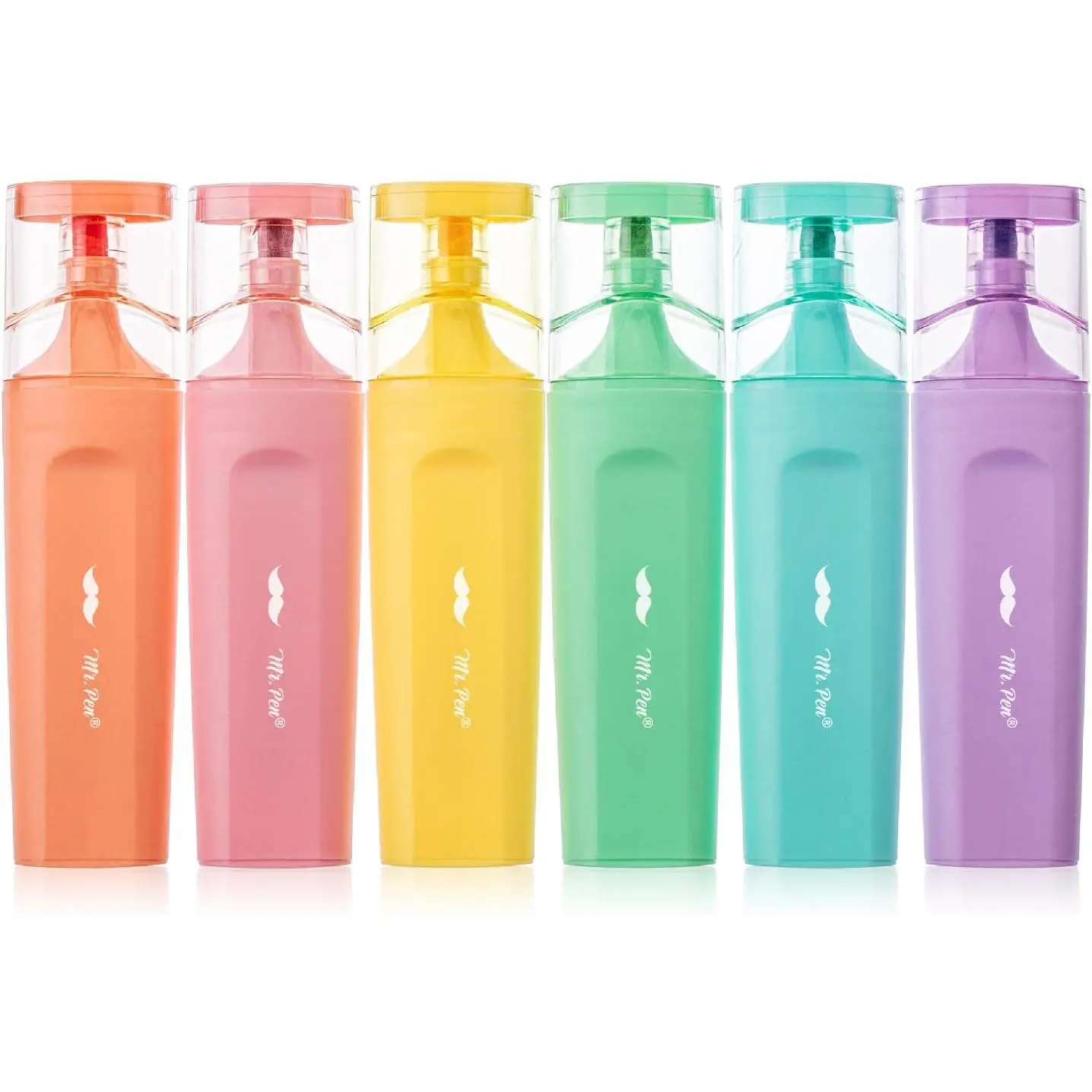 - Aesthetic Highlighters, 6 Pack,  Colors | Cute Highlighters  Colors for Journaling, Highlighting, Underlining,  Dry,  to School Supplies