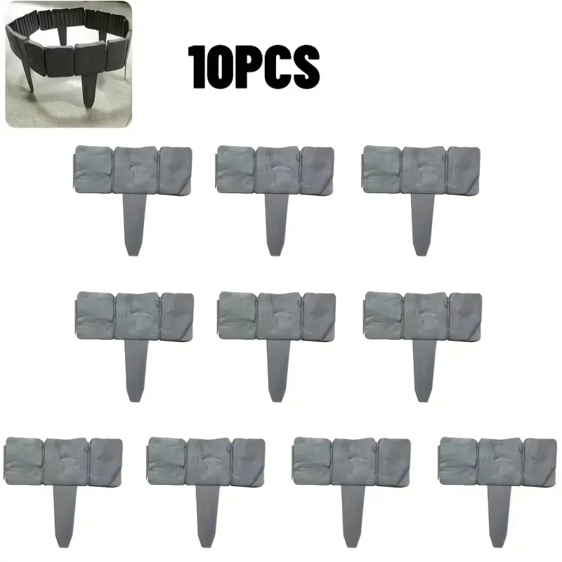 Plastic fence fence Garden fence Garden gardening fence Christmas villa Outdoor foldable fence