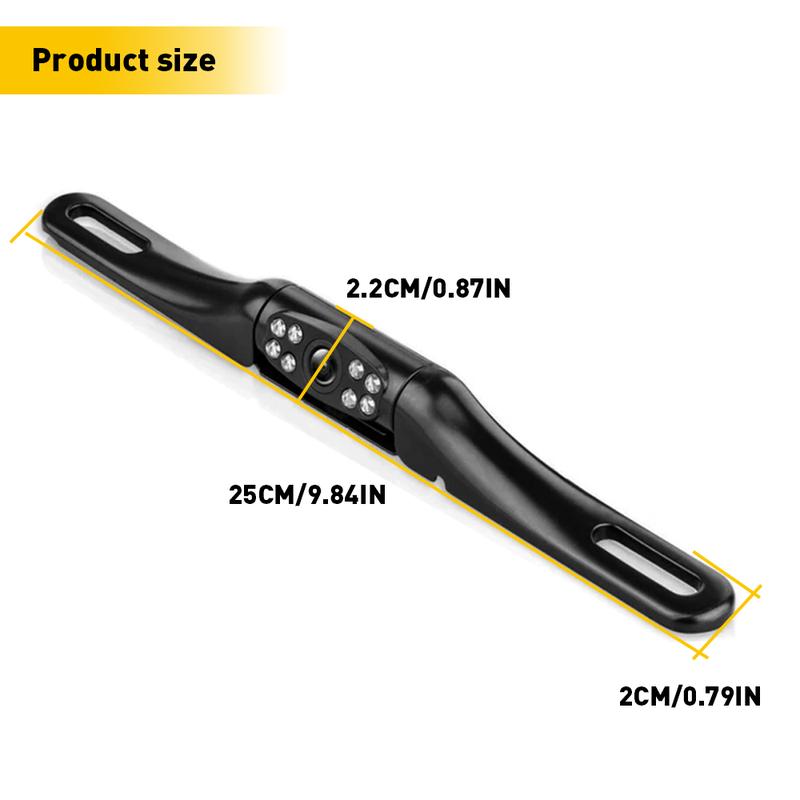 Car Rear View Camera Reverse Backup Camera Night Vision License Plate Waterproof