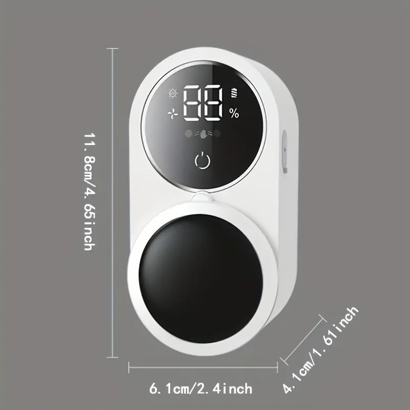 Multifunctional Toothbrush Holder, Smart Sensor Toothbrush Storage Box, Disinfecting Toothbrush Stand, Easy Installation No Drilling, USB Charging