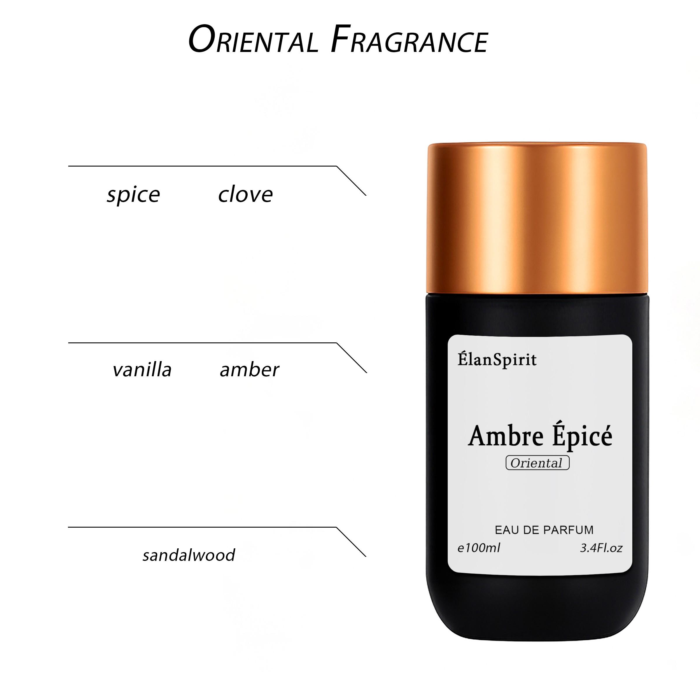 Spray Perfume for Men: Oriental Spicy Fragrance with Spices, Clove, Vanilla and Amber. Warm Scent for Night Out, Perfect Gift for the Christmas Day, Valentine's Day, Mother's Day, Father's Day, Birthday.