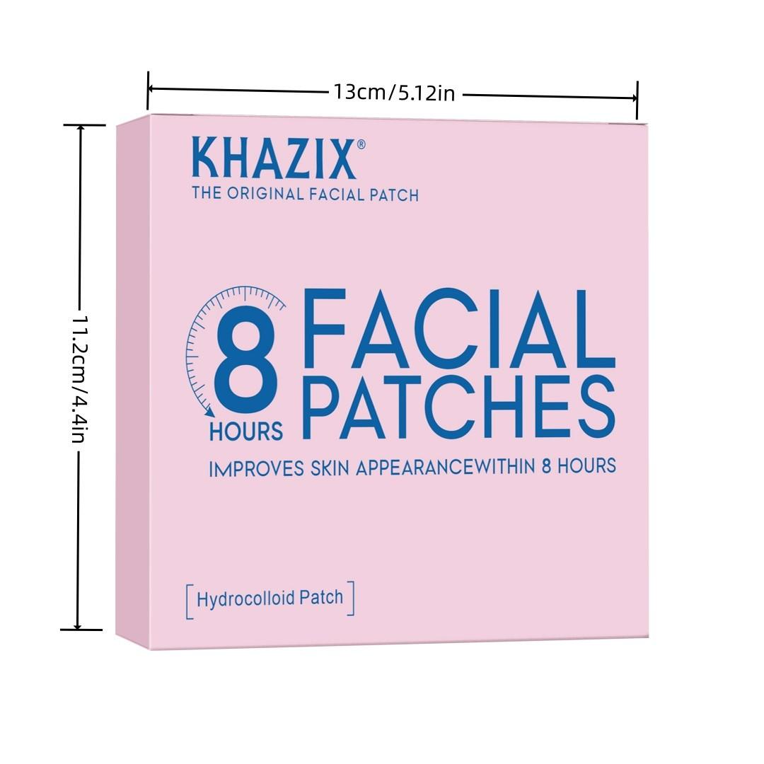 KHAZIX 90/180pcs Multi-Color Triangle Gentle Care Facial Patches,  Single Item, No Alcohol or Aerosol, Made in China