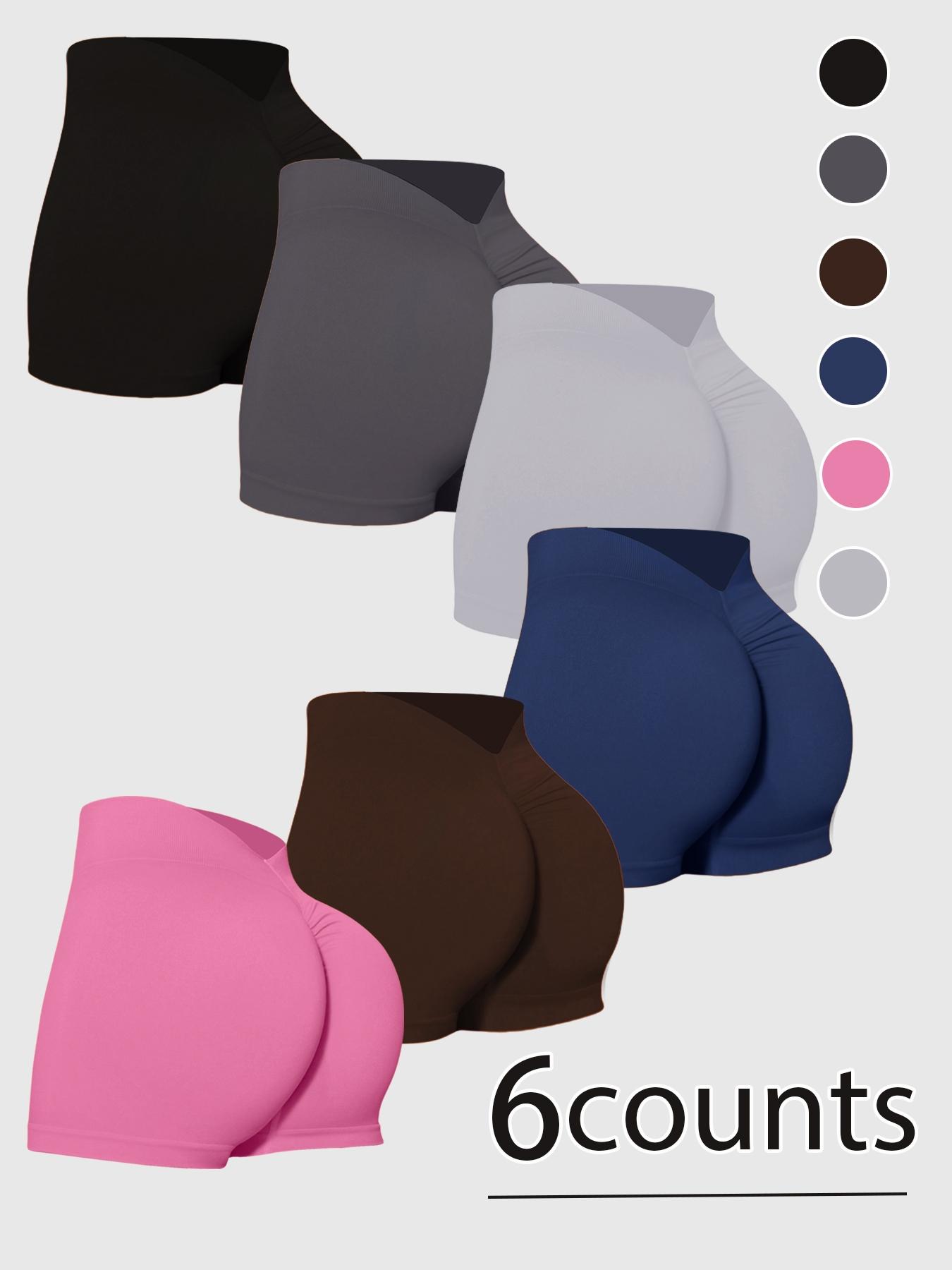 Women's High-Waist Seamless Workout Shorts, Tummy Control Design, High-Stretch Comfortable Activewear, Stylish Fitness Bottoms, Running Training Shorts