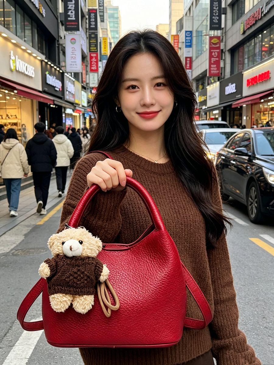 New stylish and versatile high-end large-capacity handbag, crossbody bag, commuter bag for women