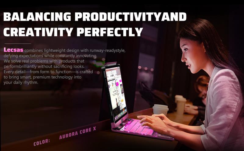 New Y2K Color Keyboard Pink For iPad Pro 12.9/11/10.9/13-inch (M4, 2024/2025) With 360° Rotatable Multi-Touch Trackpad ,Compatible Backlit Keyboard, Pencil Holder,Type-C Charging