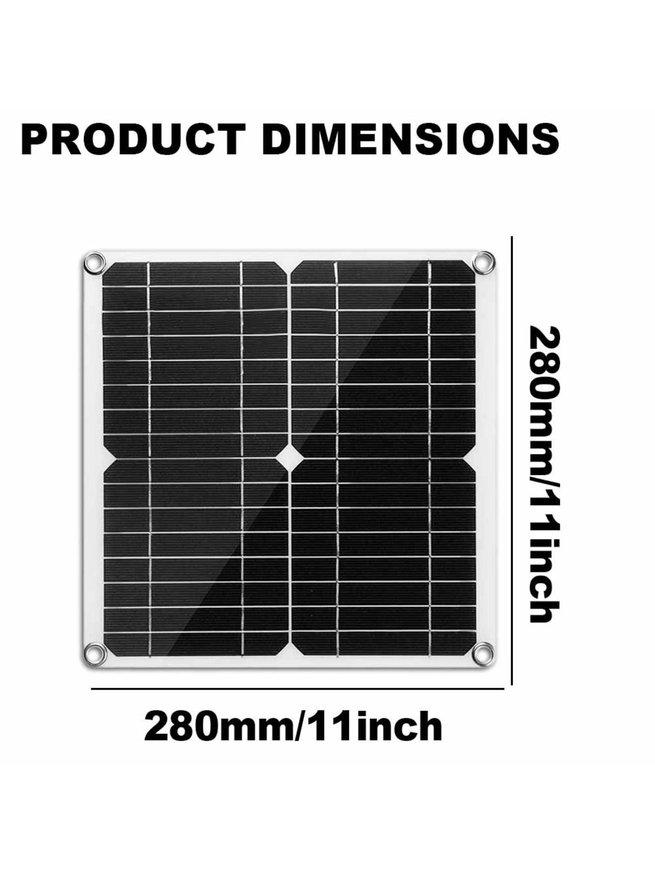 SOECOPO Solar Kit 1200W Panel, 30 - 100A Smart Controller – Perfect for Camping, Off - Grid Power, Outdoor Use, Renewable Power