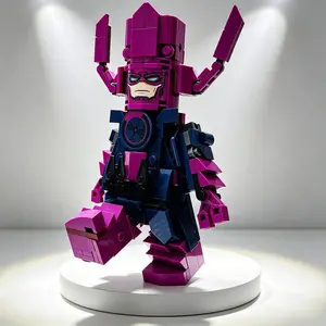 MOC 227PCS Fantastices Four Galactus DIY Model Building Blocks Creative Assembly Educational Toy Festival Party Gifts