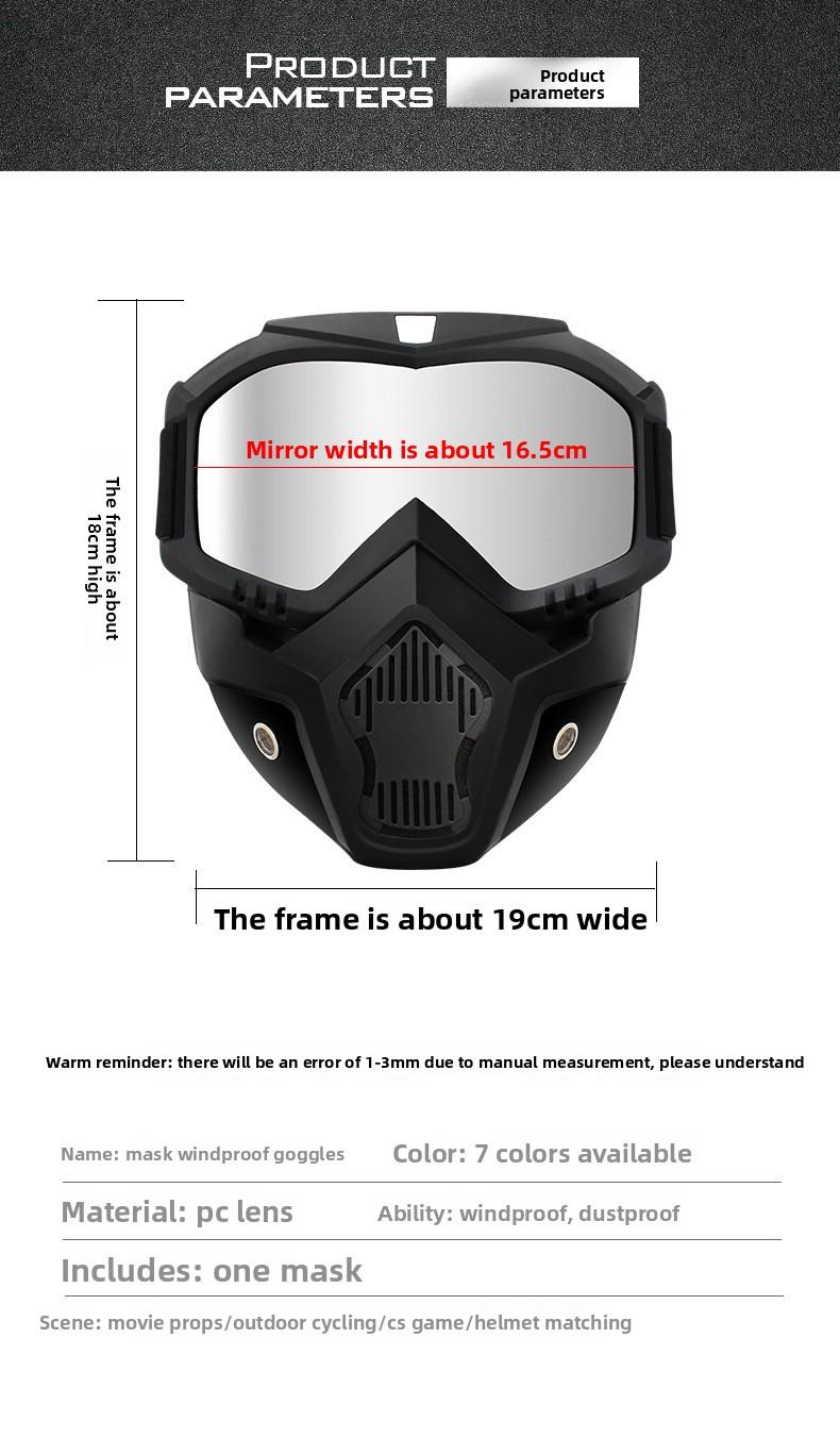 Welding protective mask, anti-splash, anti-glare, heat-insulating, anti-fog, labor protection, construction site work goggles, breathable hole mask
