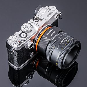 K&F Concept Lens Mount Adapter, Contax/Yashica (C/Y) Lens to Sony Alpha NEX E-Mount Camera