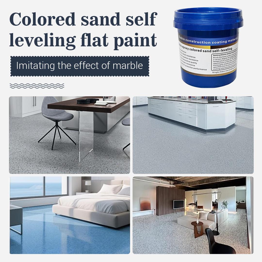 One-coat self-leveling Epoxy floor paint waterproof Suitable for various environments and surfaces