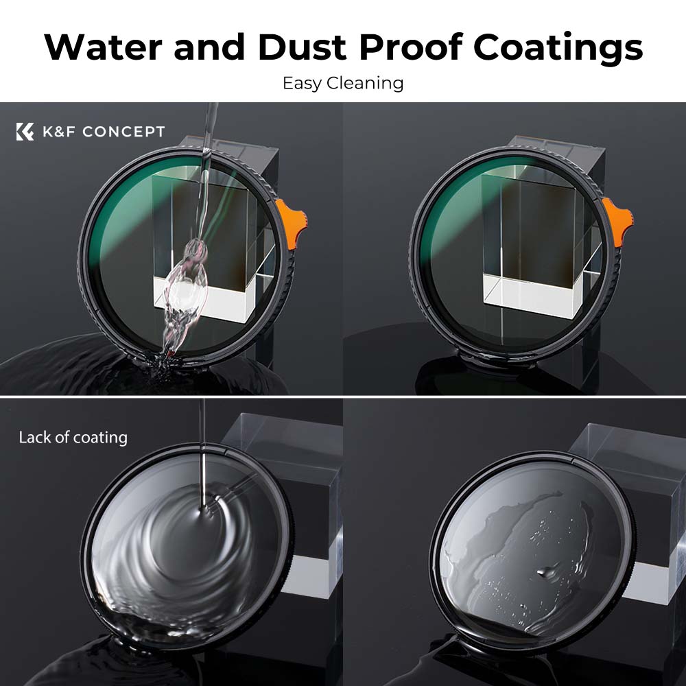 【K&F CONCEPT】 ND3-ND1000 Variable ND Lens Filter (1.5-10 Stops) Putter Adjustable HD Neutral Density Filter with 28 Multi-Layer Coatings for Camera Lens (Nano-X Series),photography equipment 【K&F CONCEPT】 ND3-ND1000 Variable ND Lens Filter (1.5-10 Stops) Putter Adjustable HD Neutral Density Filter with 28 Multi-Layer Coatings for Camera Lens (Nano-X Series),photography equipment