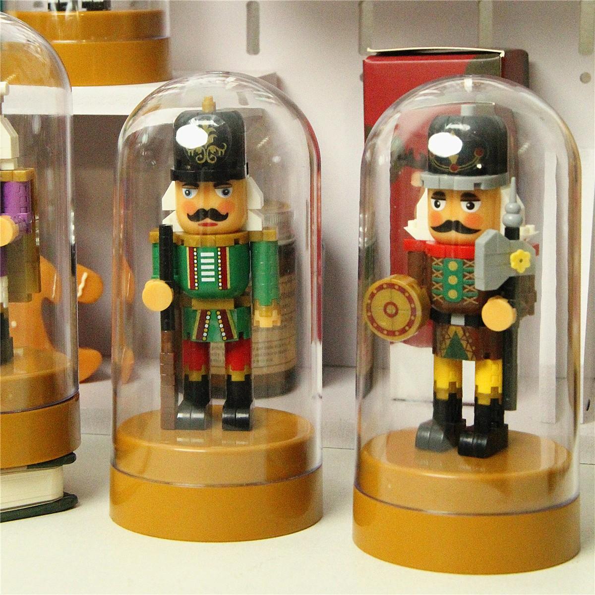 New Version Nutcracker Series DIY Building Block Model Set, Decoration Collection Display Piece, Christmas Decor Holiday Gift