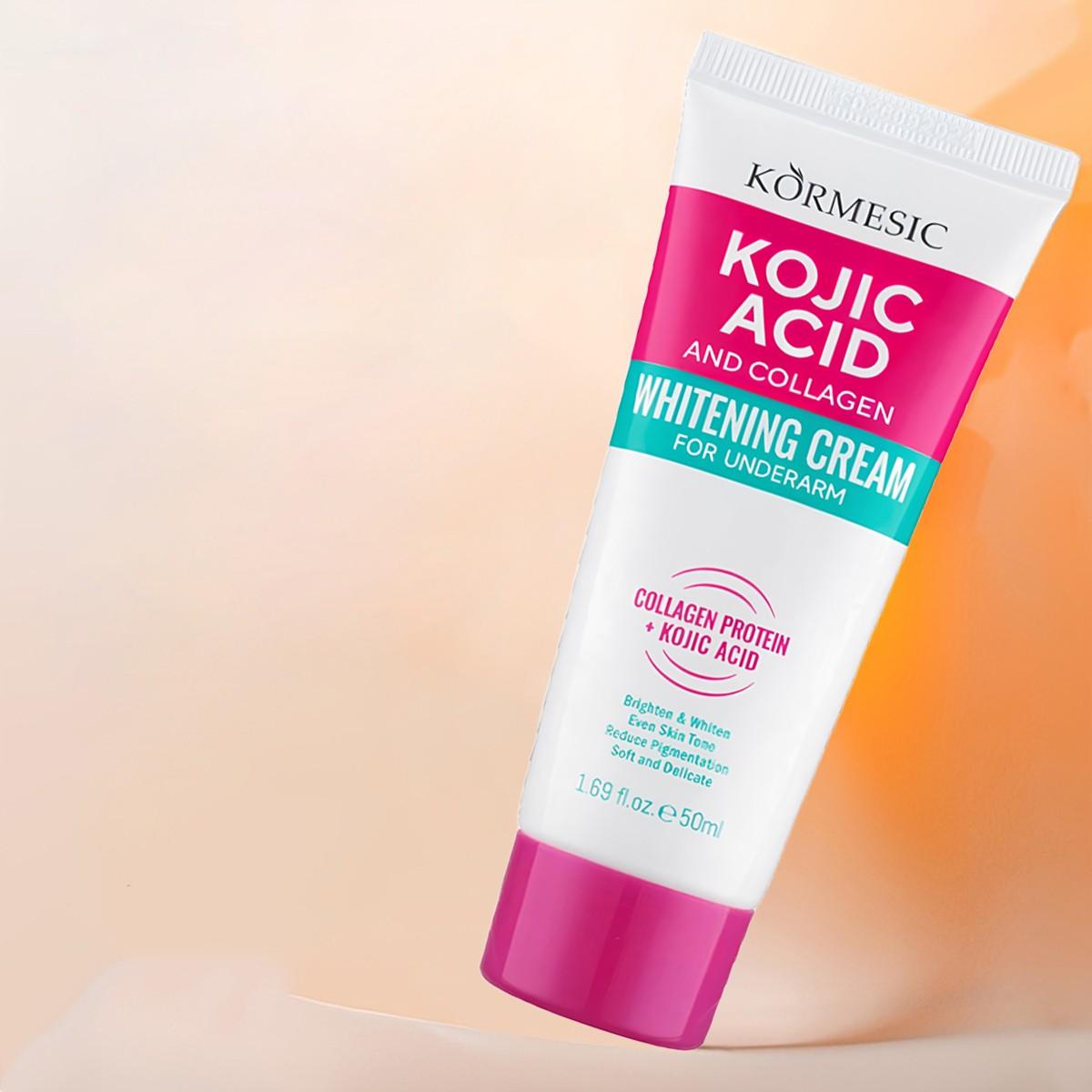 1pc Underarm Whitening Cream with Collagen and Kojic Acid, Multi-Functional Beauty Cream, Moisturizing and Nourishing, for Body, Armpits, Buttocks, Inner Thighs