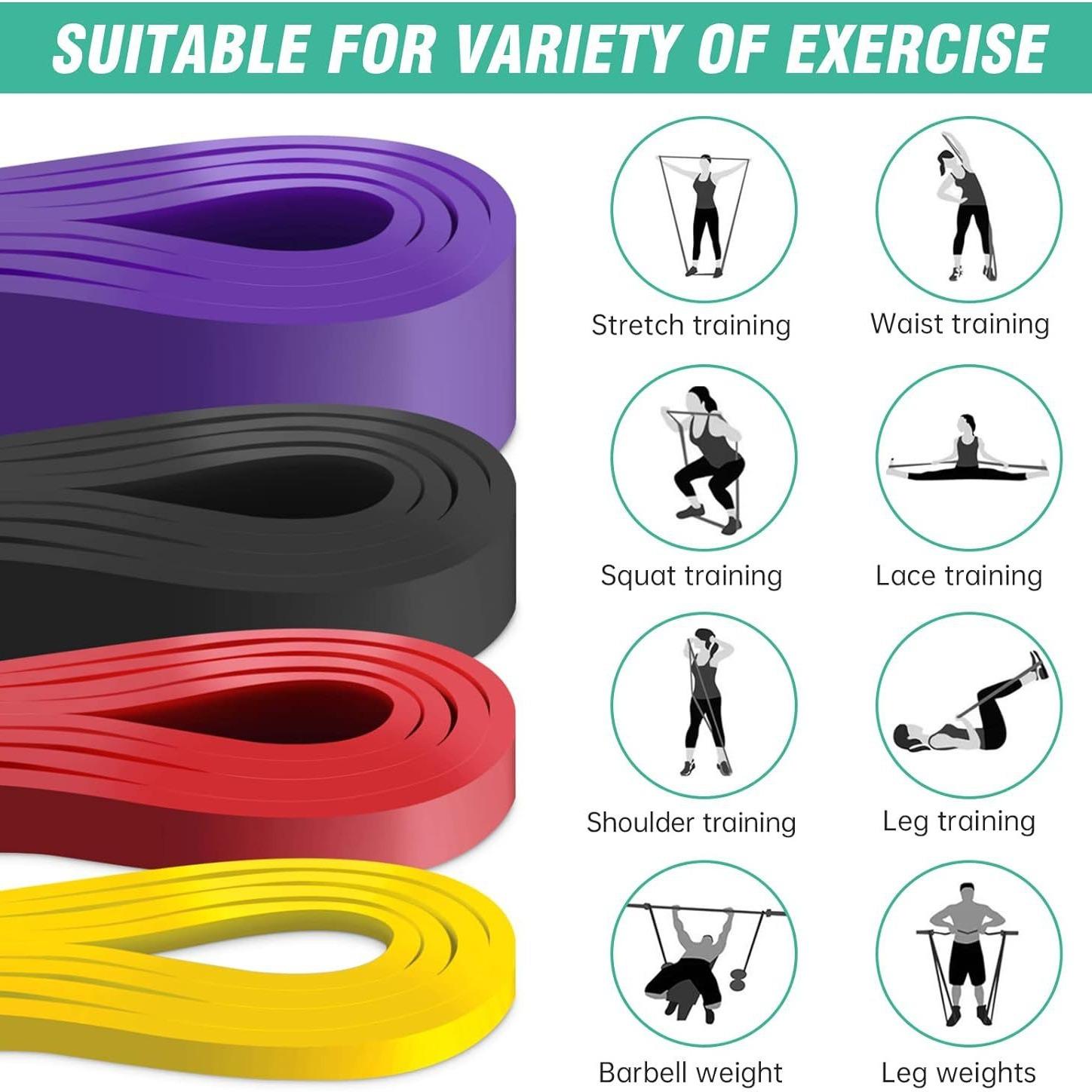 【TikTokShopBlackFriday】2025 Gift comfort Resistance Band Set,workout band pilates resistance yoga band workout straps home workout equipment fitness equipment