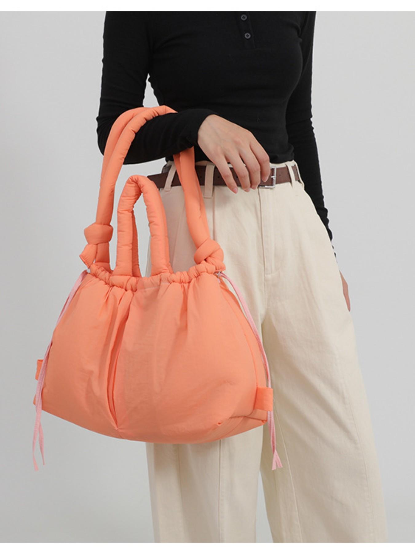 New Nylon Backpack for Women, Quilted Down Fashion Shoulder Bag, Casual All-Season Tote, Perfect for Travel and Commute