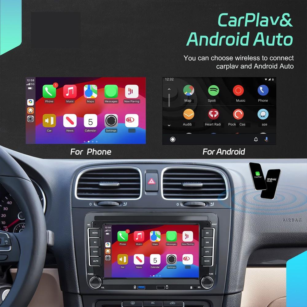Volkswagen Golf 5/6 Passat B6/b7 Android Car Stereo, Wireless Carplay, Android Integration, Large Screen Navigation System