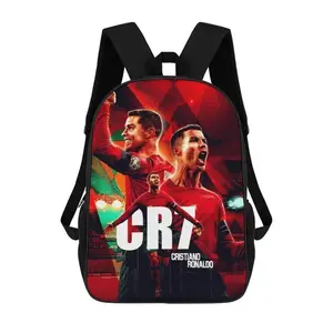 BCVXVAI Ronaldos Backpack Lightweight Casual Laptop Backpacks Travel Backpack for Unisex 17"