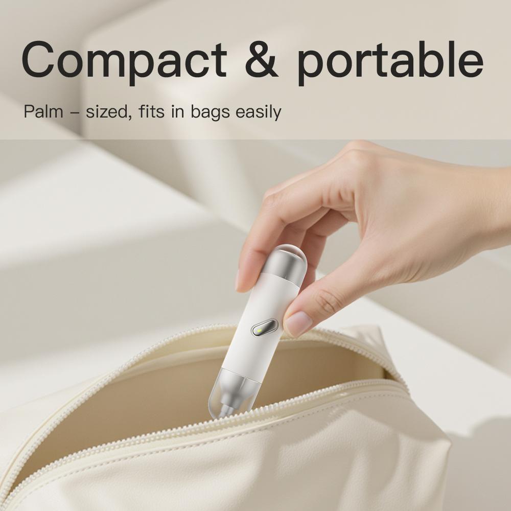 Portable Electric Nose Hair Trimmer, Compact Design, Gentle Blade, Quick Cleanup, Low Noise, Waterproof, Ideal for Men, Travel-Friendly