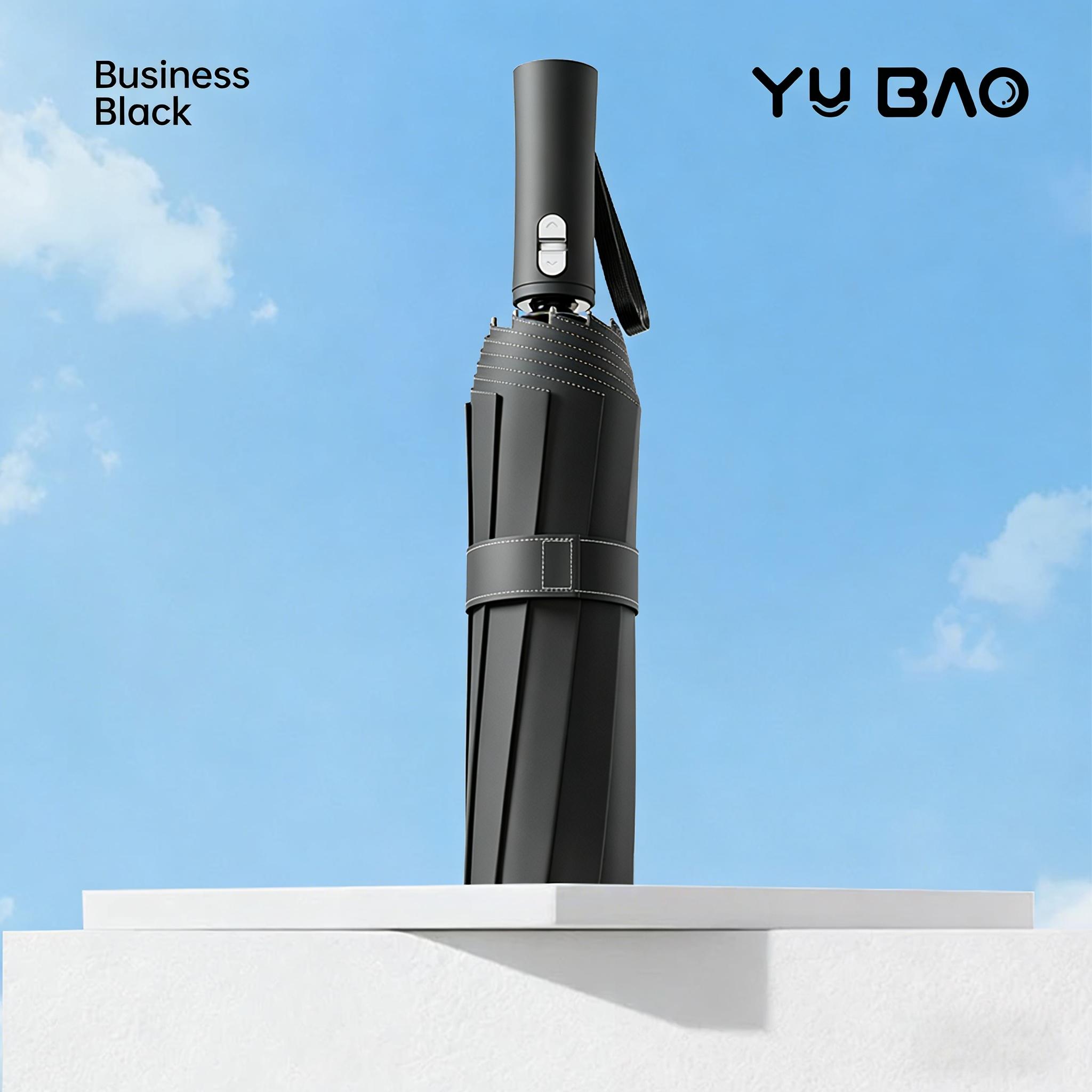 New Automatic Umbrella, Innovative Lightweight Design, 40% Easier Closing, UV Protection, Windproof, Compact Travel Umbrella