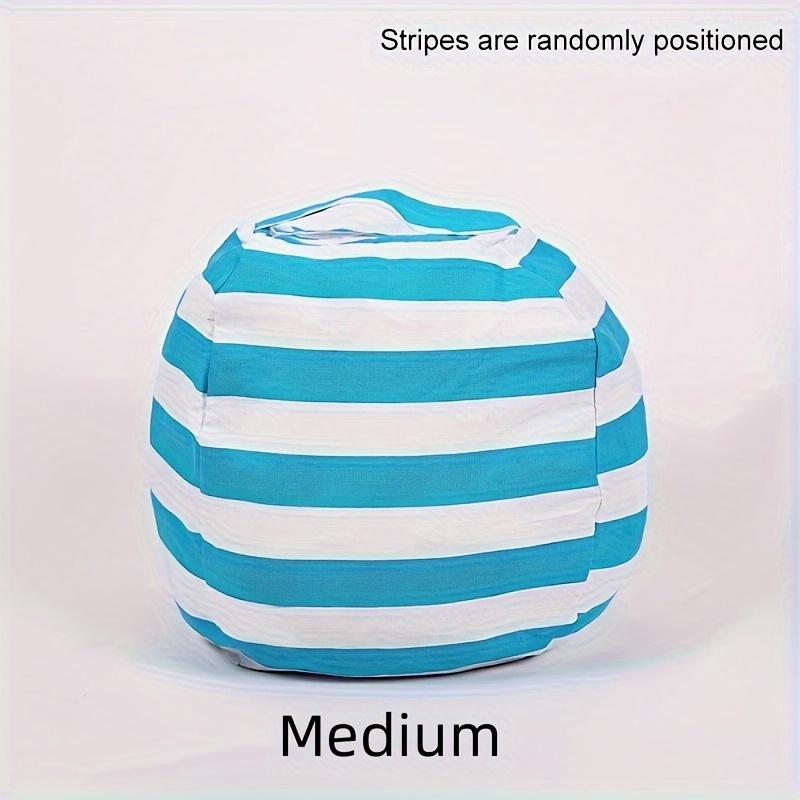 Single Stripe Canvas Storage Bag, Spacious Chair Protector, Multi-Functional Zippered Quilt Organizer, with Handle, Home Use