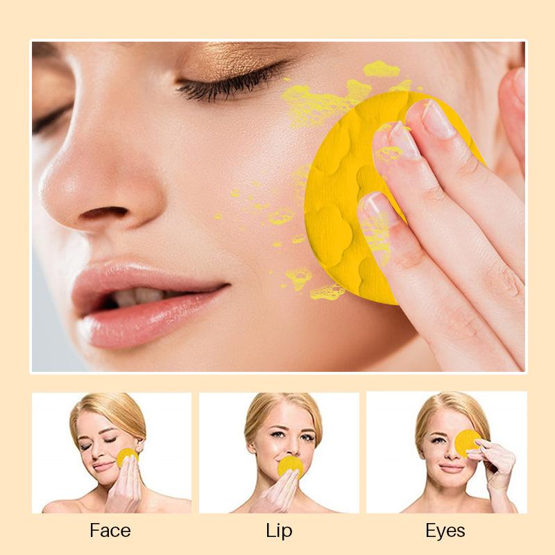 Turmeric Cleansing Pads, Deep Pore Cleansing Facial Pads, Moisturizing Facial Cleansing Pads, Moisturize Skin, Facial Skin Care Product Kits for Daily Use