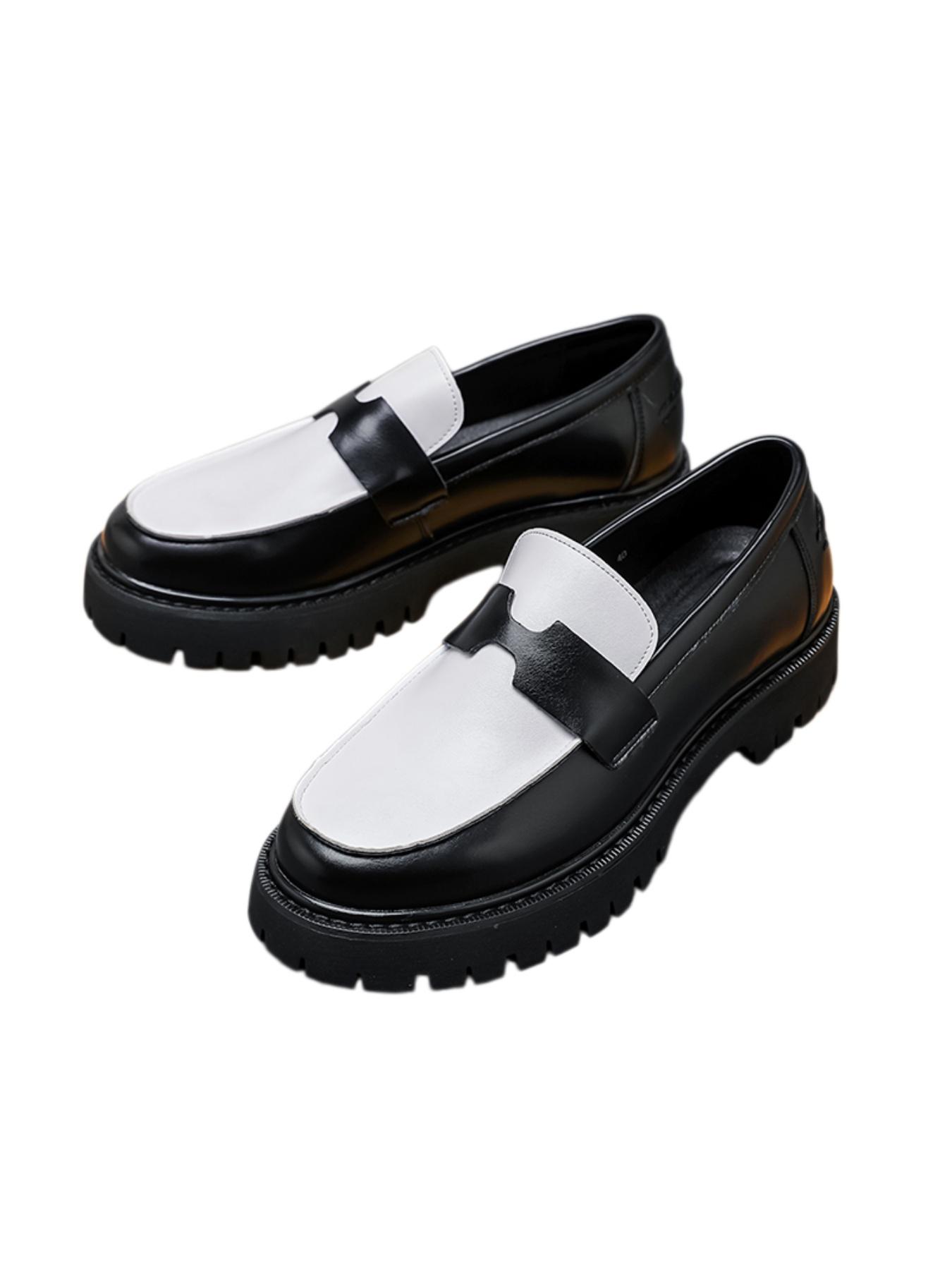 Men's Formal Dress Shoes, Patent Leather Shiny Mirror Surface Shoes, Thick Sole Platform Shoes, Suitable For Office, Saturday Banquet, Ball, Male Model Catwalk, Wedding, Groom, Hairstylist, Footwear