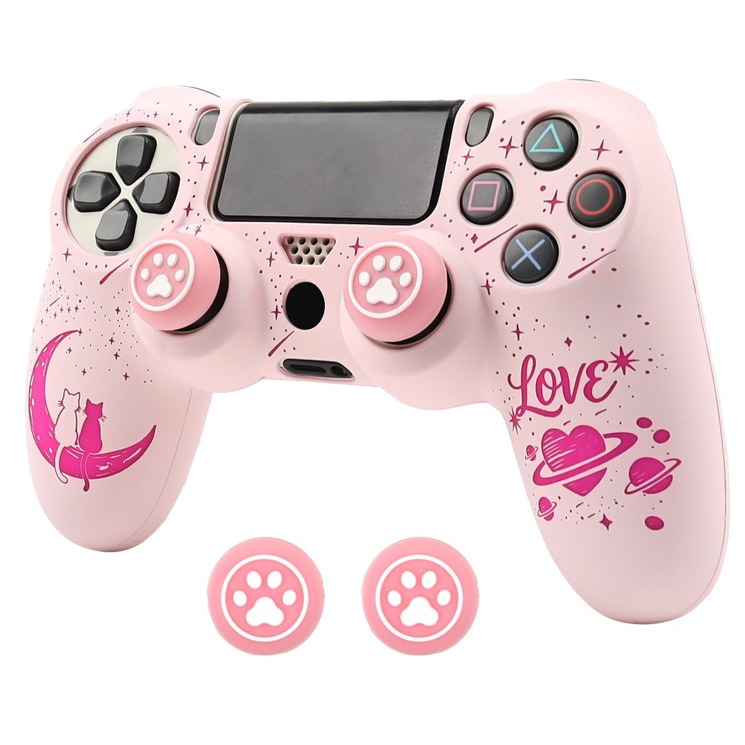 Soft Silicone Control Shell Skin For Playstation 4 Console Controller Case Gamepad Cover Housing For PS4 Slim Pro Joystick Case