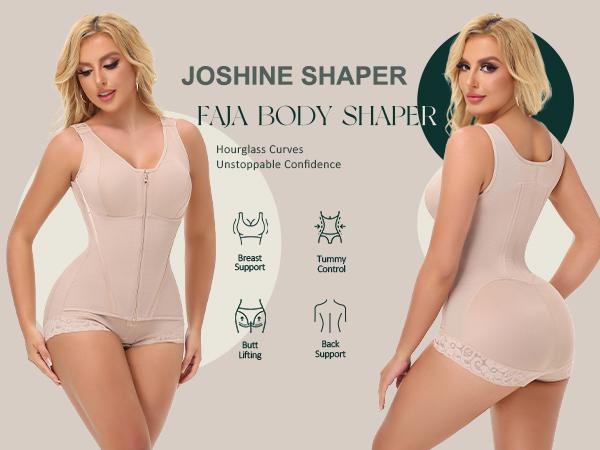 JOSHINE SHAPER Fajas Shapewear for Women Stage 2 Faja Body Shaper Tummy Control Post Surgery Compression Garment