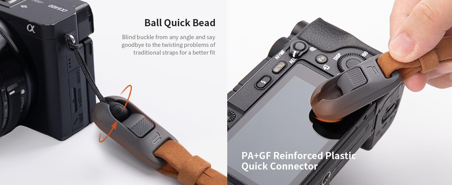 PGYTECH Camera Shoulder Strap Air Upgrade Version Adjustable Quick Release Camera Neck Strap for Mirrorless Camera digital camera Smartphone