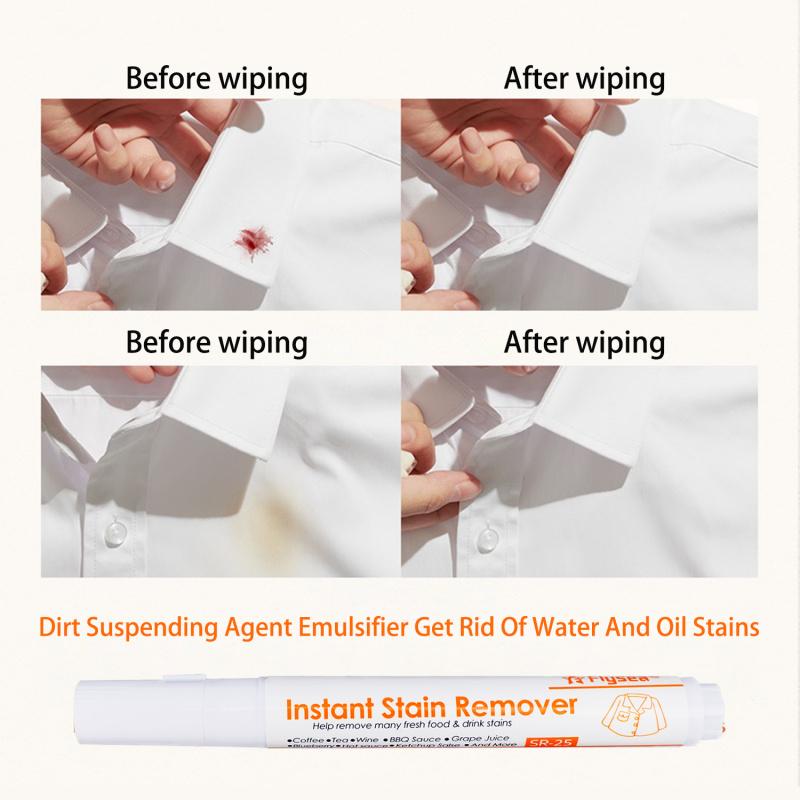 3/5Pcs Stain Bleach Pen,Portable Travel Bleach Pen for Clothing Stain Removal,Clothes Stain Remover Pen Grease Stain Remover Wash Free Laundry Clean Pen Instantly Remove Stains