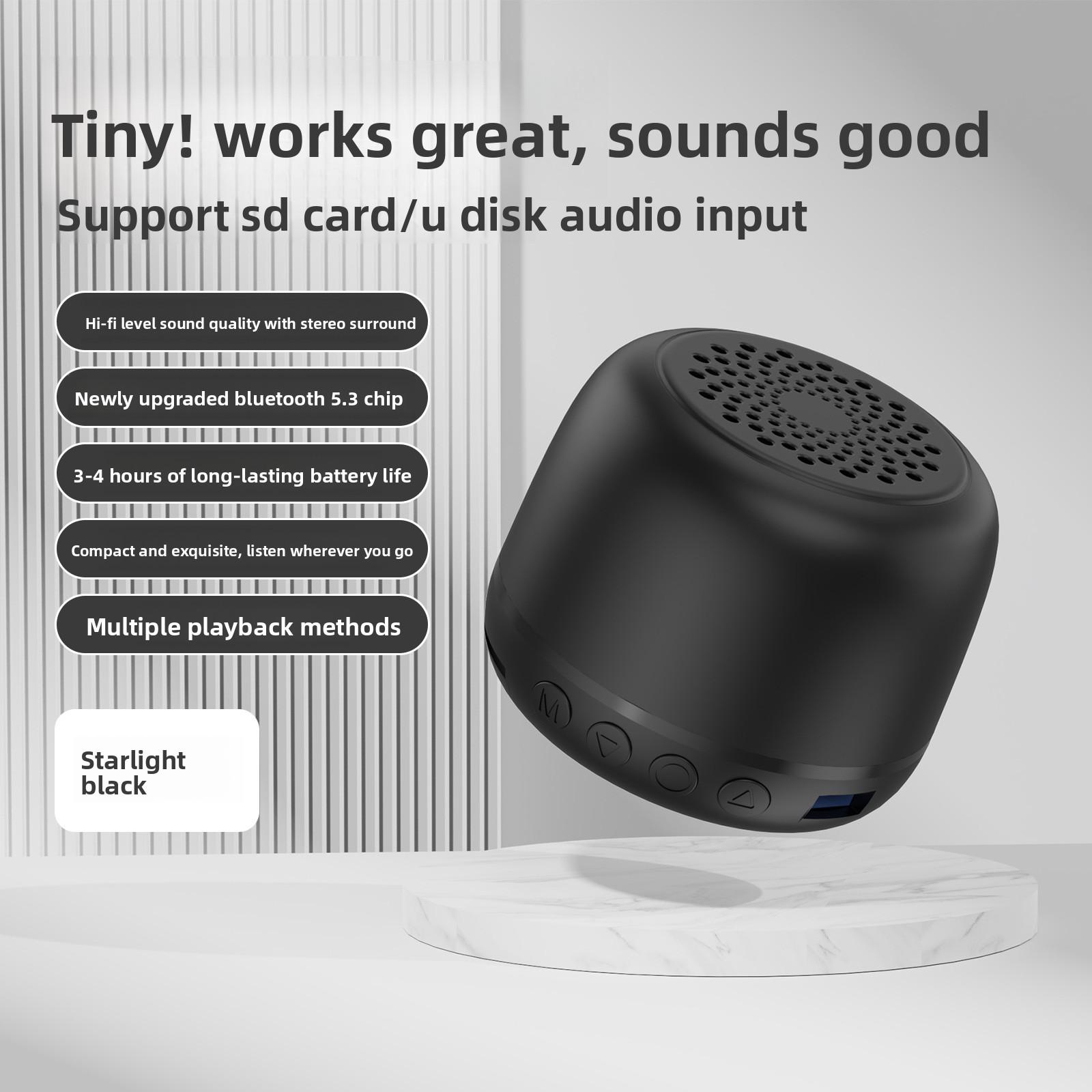 Macaron Bluetooth speaker waterproof wireless mini speaker mini subwoofer for car and outdoor use with high sound quality