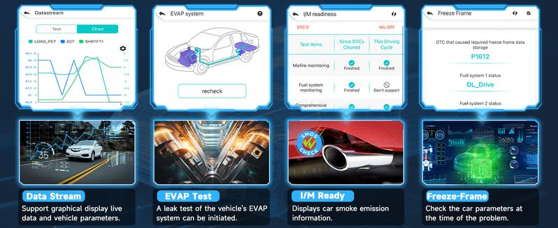 AUTOPHIX-3210 Full OBD2 Scanner, Code Reader, Check BAT Engine, OBD 2, Auto Scan Tools for iPhone, iPad, Android Vehicle