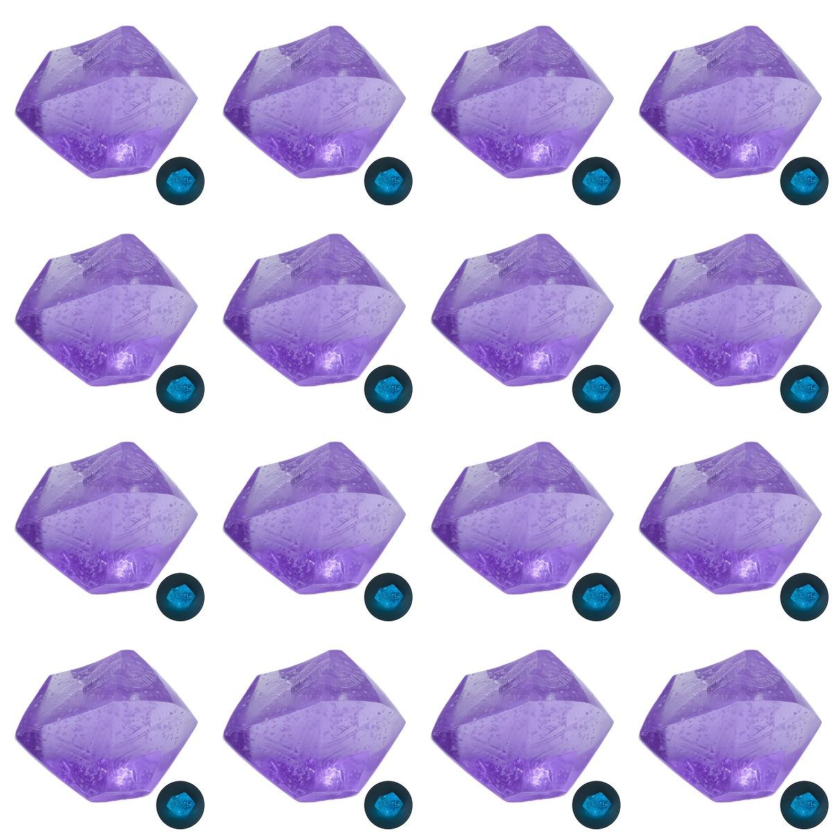 New 16 high-quality simulated starry glow stones, weighing 0.49 pounds, each with a diameter of 1.77 inches, suitable for large garden landscapes, starry sky landscapes, and night lights, are essential items for Halloween/festivals