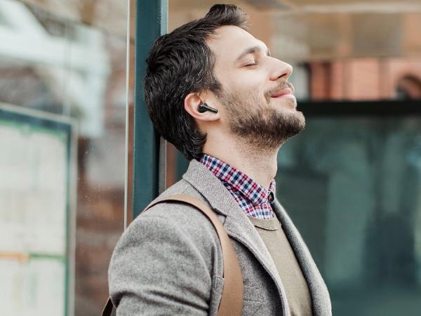 TOZO NC2 Hybrid Active Noise Cancelling Wireless Earbuds mini headphones Audio Waterproof in-ear earphone FathersDayGift Headset Electronic