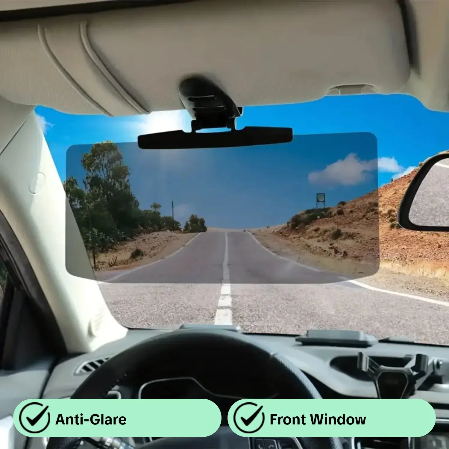 Anti-glare sun visor for car, anti-dazzle sun visor, car sun visor, car sunshade, car visor, car sun visor with anti-glare function, car visor with anti-dazzle function, car sun visor, Windshield Shade, Sun Shades For Car Windows