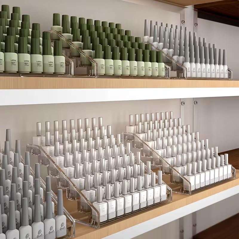 Multifunctional Acrylic Display Storage Rack, Stackable and Multi-Layer Design, Perfect for Collectibles, Toys, Badges, Figurines, Cards, Cosmetics, Jewelry, Great Halloween and Christmas Gift