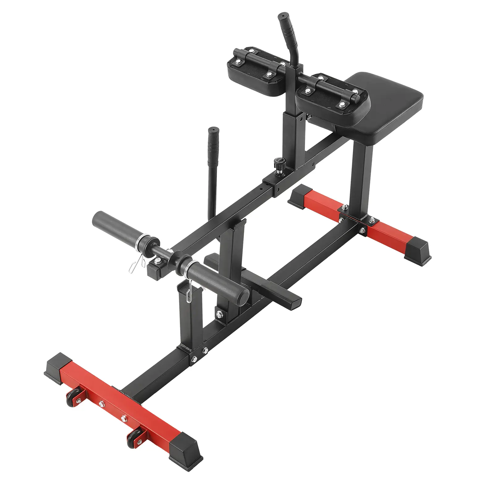 Seated Calf Machine, 440 LBS Capacity Calf Raise Machine, Seated Calf Raise Leg Exercise Home Gym, Calf Workout Training Equipment, Lower Body Specialty Machine, Fit 1/2 inch Weight Plates