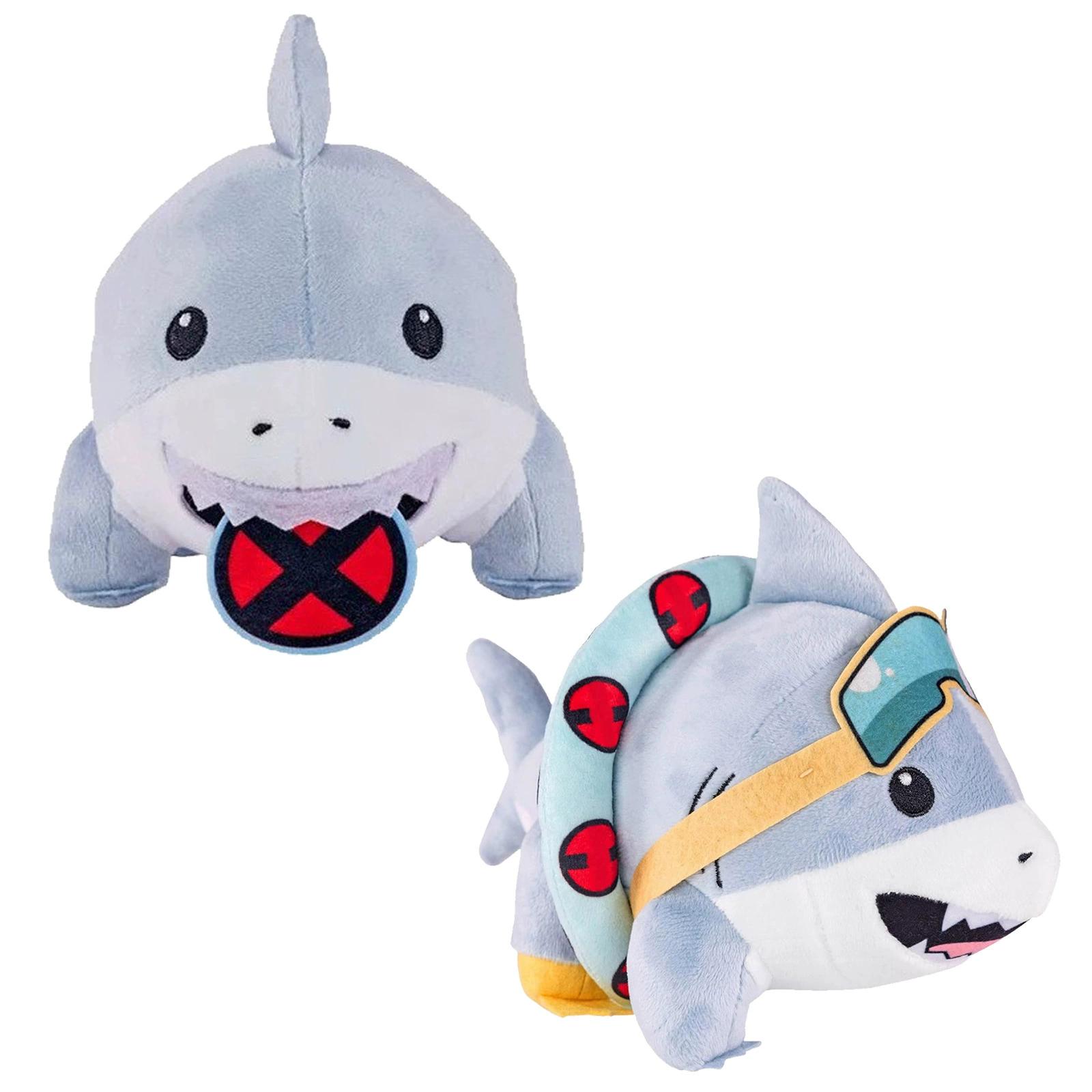 New Anime Jeff the Land Shark Plush Toys 8-Inch Stuffed Dolls Cute Animals Doll Plushies Kids Birthday Gifts