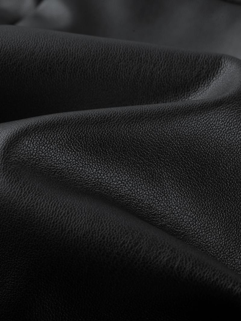 Women's PU Skirt, Solid Skirt, Sexy Fitted Short A-Line Design, All-Season Versatile Casual Elegant Style, Perfect for Dating & Holidays