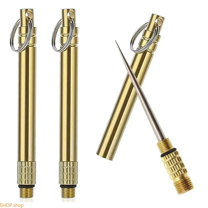 Titanium Alloy Toothpick Kit - Dental Pick, Teeth Cleaning Tool, Waterproof Stainless Steel Holder, Key Ring Loop, Lightweight Pocket-Size Durable Gear for Hikers, Outdoor Activities Men's Business Round Analog Watch Set Statement jewelry sets