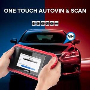 LAUNCH CRP123E OBD2 Scanner Car Diagnostic Scan Tool Check Engine Fault Code Reader with Oil Reset, SAS Reset, Throttle Adaptation, Battery Test, Auto VIN